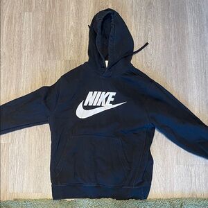 Nike Logo Black Hoodie